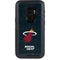 NBA Miami Heat Black Partial Logo Otterbox Defender Galaxy Skin