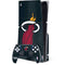 NBA Miami Heat Black Partial Logo PS5 Slim Disk Bundle Skin