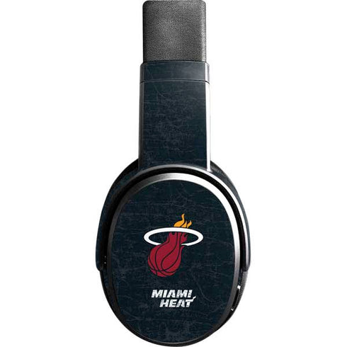 NBA Miami Heat Black Partial Logo Skullcandy Crusher Wireless Skin