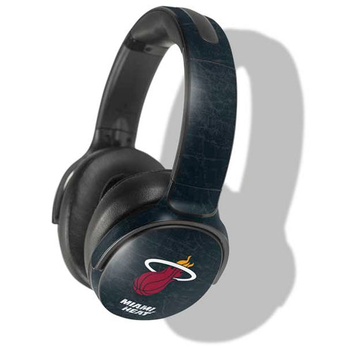 NBA Miami Heat Black Partial Logo Skullcandy Venue Skin
