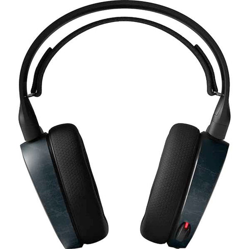 NBA Miami Heat Black Partial Logo SteelSeries Arctis 5 Skin