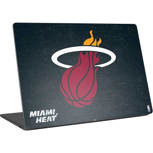 NBA Miami Heat Black Partial Logo Surface Laptop 4 15in Skin