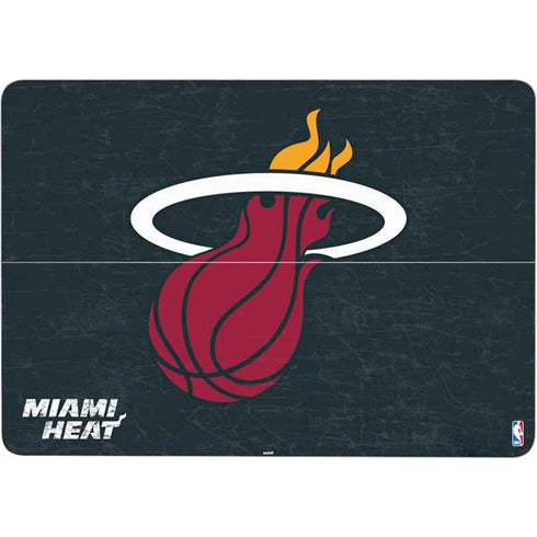 NBA Miami Heat Black Partial Logo Surface Laptop Studio Skin