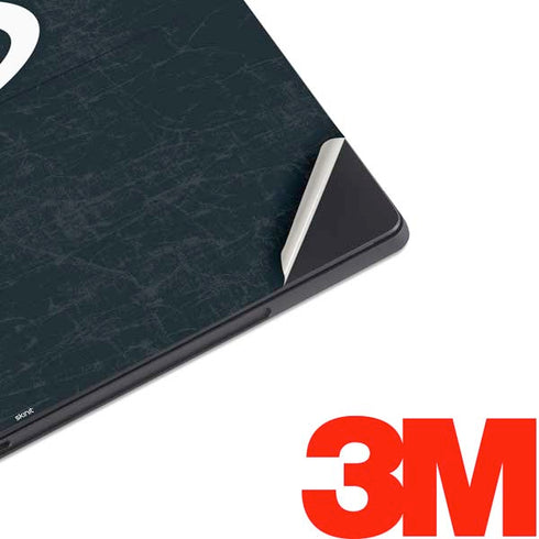NBA Miami Heat Black Partial Logo Surface Pro 6 Skin