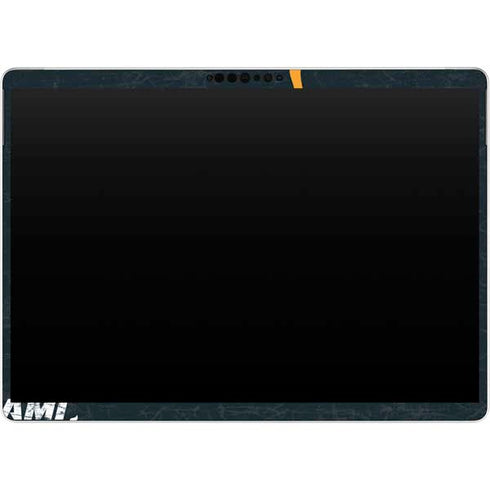 NBA Miami Heat Black Partial Logo Surface Pro 9 Skin