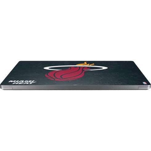 NBA Miami Heat Black Partial Logo Universal Laptop 14in (11.4 x 8.2in) Skin