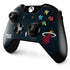 NBA Miami Heat Black Partial Logo Xbox One Controller Skin