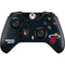 NBA Miami Heat Black Partial Logo Xbox One Controller Skin