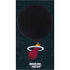 NBA Miami Heat Black Partial Logo Xbox Series S Skins