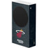 NBA Miami Heat Black Partial Logo Xbox Series S Console Skin