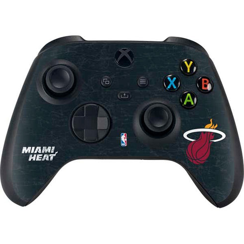 NBA Miami Heat Black Partial Logo Xbox Series X Bundle Skin