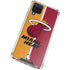 NBA Miami Heat Canvas Galaxy A12 Clear Case