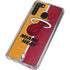 NBA Miami Heat Canvas Galaxy A21 Clear Case