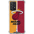 NBA Miami Heat Canvas Galaxy A52 5G Clear Case