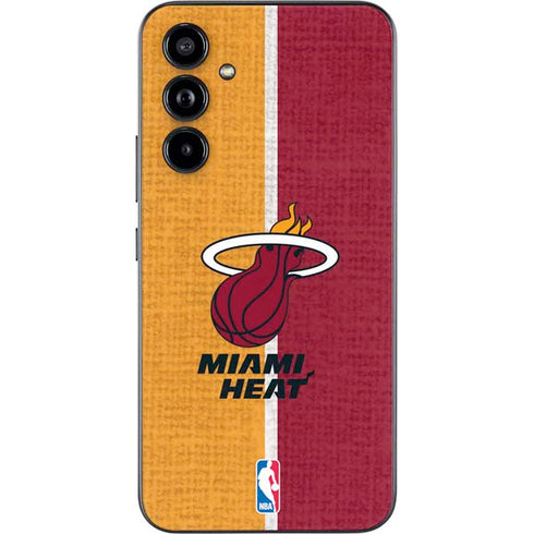 NBA Miami Heat Canvas Galaxy A54 5G Skin