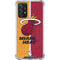 NBA Miami Heat Canvas Galaxy A72 5G Clear Case