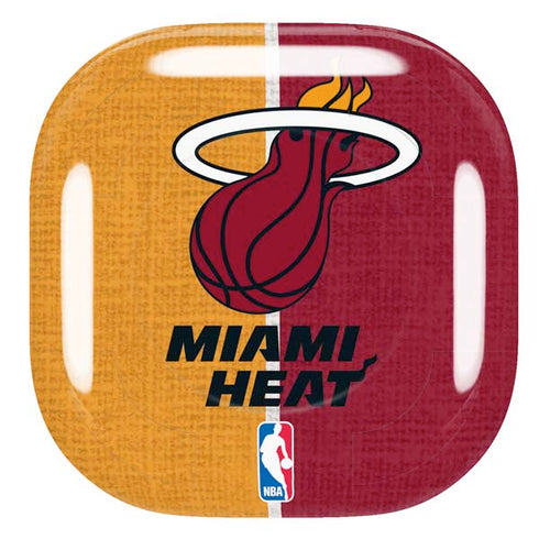 NBA Miami Heat Canvas Galaxy Buds Pro Skin