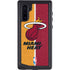 NBA Miami Heat Canvas Galaxy Note 10 Waterproof Case