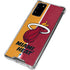 NBA Miami Heat Canvas Galaxy Note20 5G Clear Case