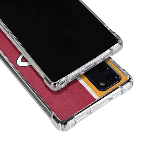NBA Miami Heat Canvas Galaxy Note20 5G Clear Case