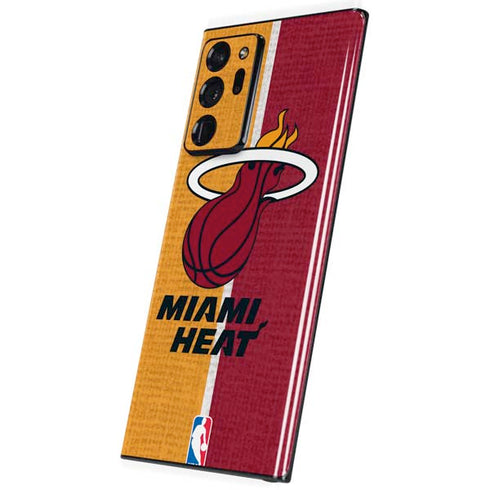 NBA Miami Heat Canvas Galaxy Note20 Ultra 5G Skin