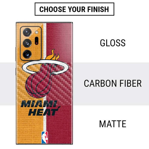 NBA Miami Heat Canvas Galaxy Note20 Ultra 5G Skin