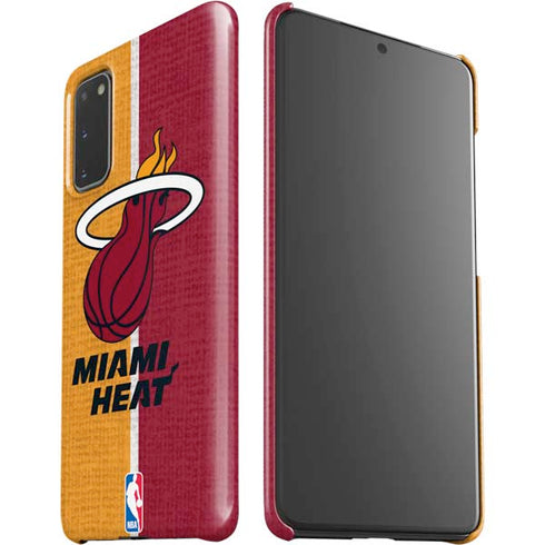 NBA Miami Heat Canvas Galaxy S20 Lite Case