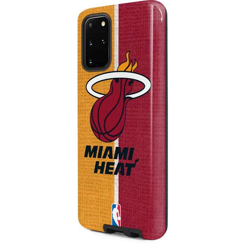 NBA Miami Heat Canvas Galaxy S20 Plus Pro Case