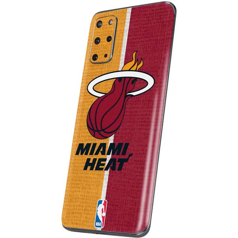 NBA Miami Heat Canvas Galaxy S20 Plus Skin