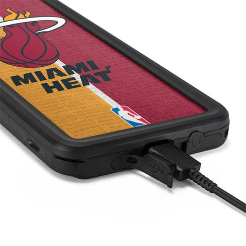 NBA Miami Heat Canvas Galaxy S20 Plus Waterproof Case