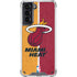 NBA Miami Heat Canvas Galaxy S21 5G Clear Case