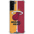 NBA Miami Heat Canvas Galaxy S21 Plus 5G Clear Case