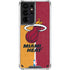NBA Miami Heat Canvas Galaxy S21 Ultra 5G Clear Case