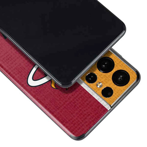NBA Miami Heat Canvas Galaxy S21 Ultra 5G Skin