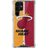 NBA Miami Heat Canvas Galaxy S22 Ultra Clear Case