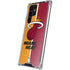 NBA Miami Heat Canvas Galaxy S22 Ultra Clear Case