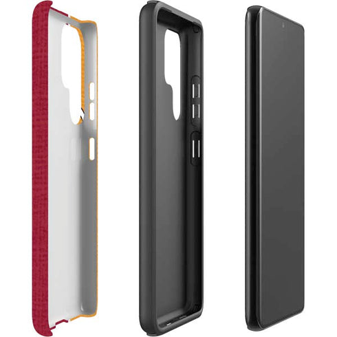 NBA Miami Heat Canvas Galaxy S22 Ultra Pro Case