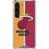 NBA Miami Heat Canvas Galaxy S23 Clear Case