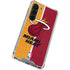 NBA Miami Heat Canvas Galaxy S23 Clear Case