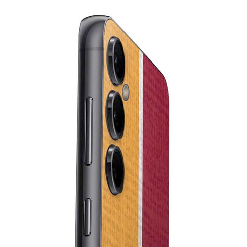 NBA Miami Heat Canvas Galaxy S23 FE Skin