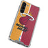NBA Miami Heat Canvas Galaxy S23 Plus Clear Case