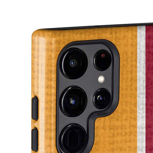 NBA Miami Heat Canvas Galaxy S24 Ultra Impact Case