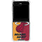 NBA Miami Heat Canvas Galaxy Z Flip5 5G Clear Case