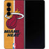 NBA Miami Heat Canvas Galaxy Z Fold4 5G Skin