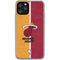 NBA Miami Heat Canvas iPhone 11 Pro Clear Case