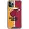 NBA Miami Heat Canvas iPhone 11 Pro Max Clear Case