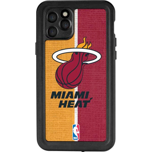 NBA Miami Heat Canvas iPhone 11 Pro Waterproof Case