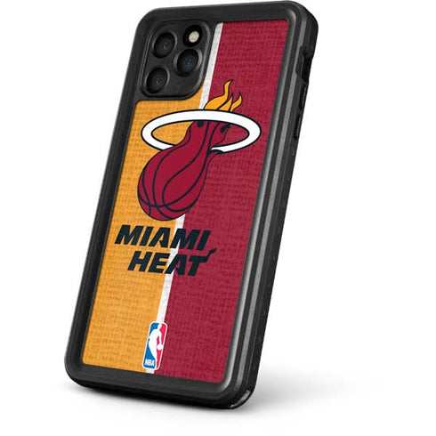 NBA Miami Heat Canvas iPhone 11 Pro Waterproof Case