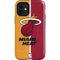 NBA Miami Heat Canvas iPhone 12 Mini Impact Case