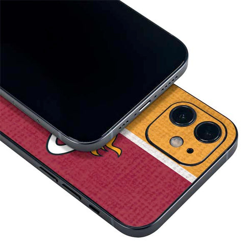 NBA Miami Heat Canvas iPhone 12 Mini Skin